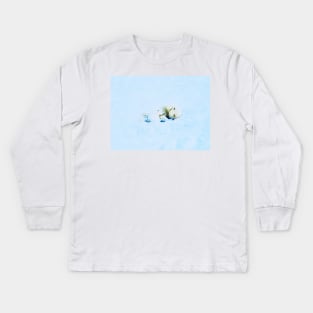 Save the arctic No. 1 Kids Long Sleeve T-Shirt